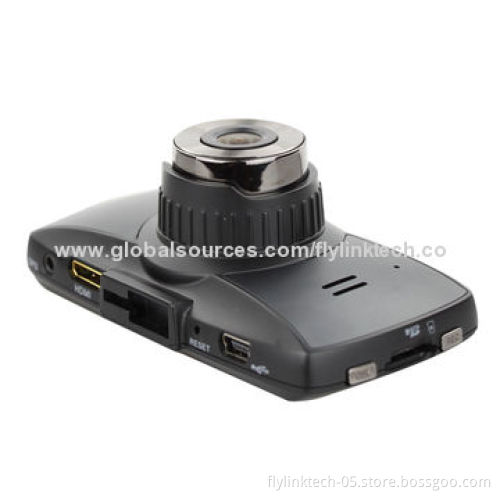 Full HD car DVR with GPS, 2.7-inch LCD screen, 170-degree wide angle, 32GB TF card (maximum)